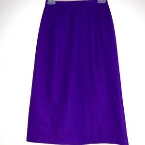 Vintage Purple Skirt